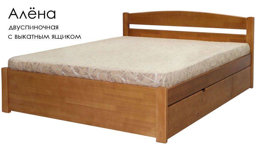 кровать алёна из массива сосны в Мурманске