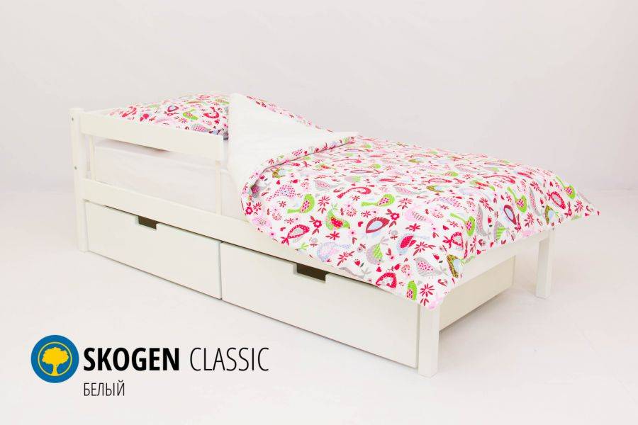 детская кровать skogen classic белый в Мурманске
