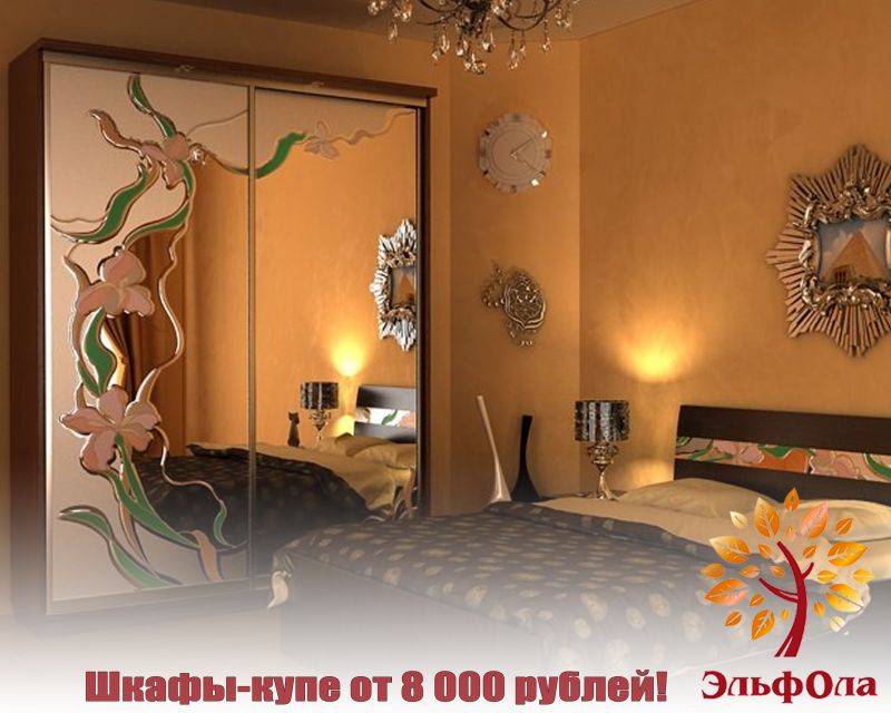 шкаф-купе с зеркалом в Мурманске