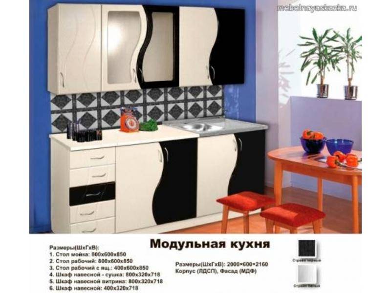 кухня прямая стандарт в Мурманске