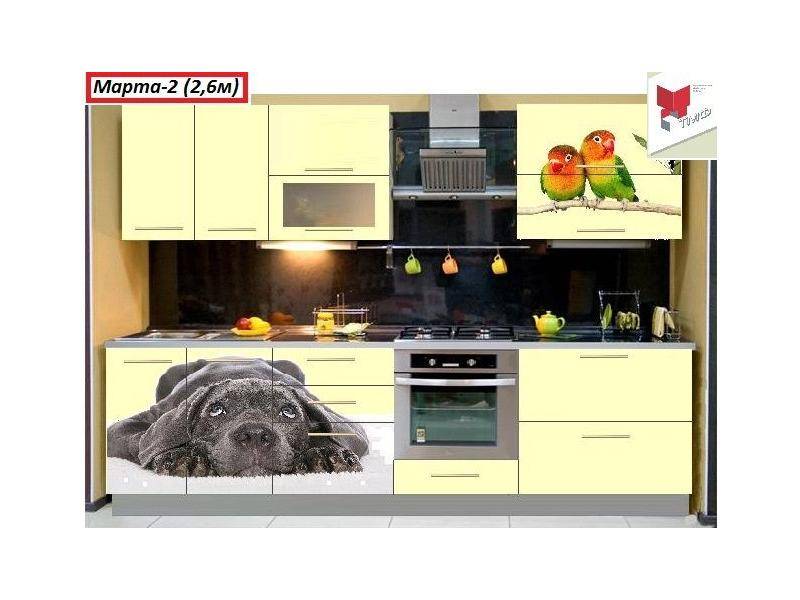 кухня прямая марта 2 в Мурманске