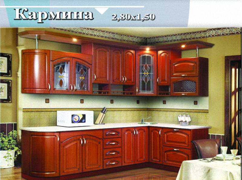 кухня угловая «кармина» в Мурманске