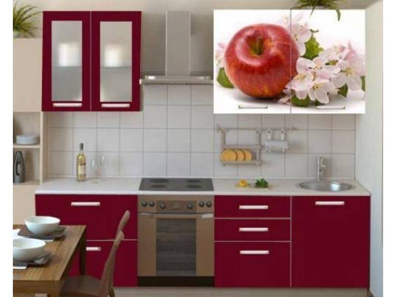 кухня орхидея-9 фотопечать в Мурманске