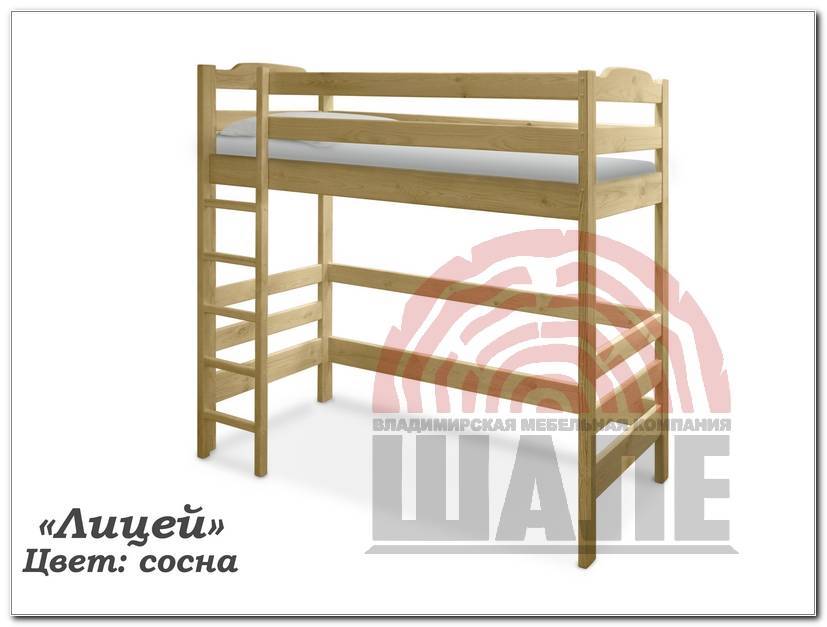 детская кровать из дерева лицей в Мурманске