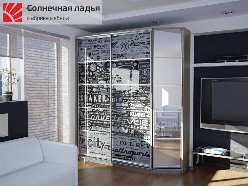 шкаф - купе для гостиной 20 в Мурманске