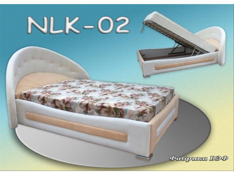 мягкая кровать с подъемным механизмом nlk-02 в Мурманске