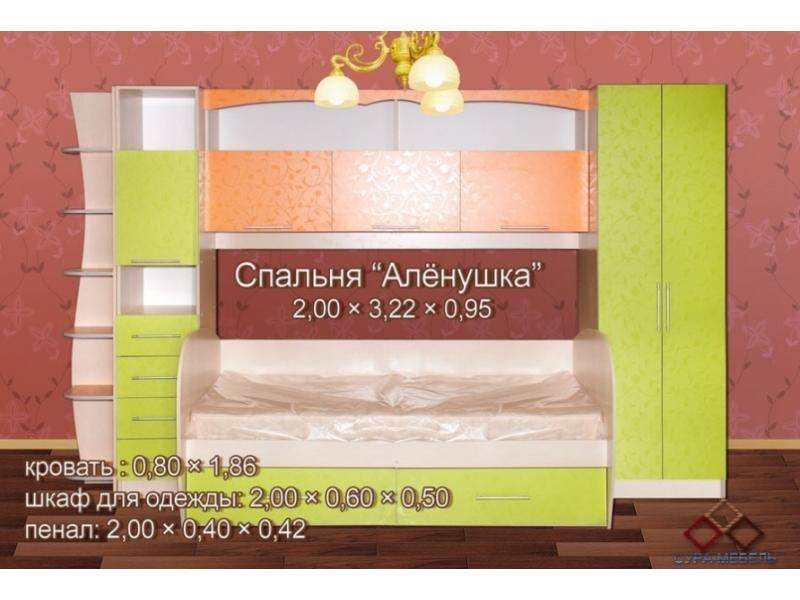 детский гарнитур аленушка в Мурманске