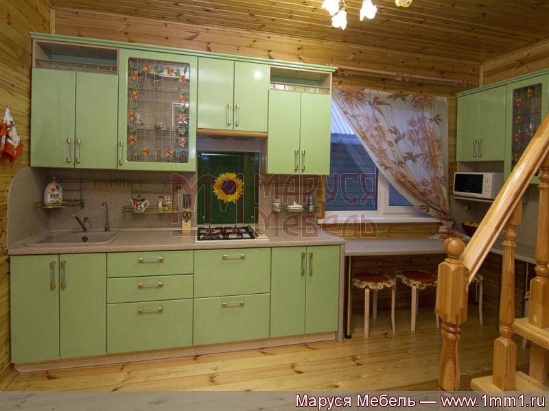 кухня прямая пвх в Мурманске