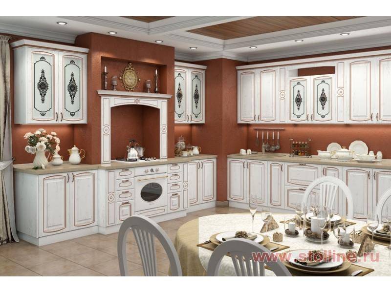 кухня lux мдф в Мурманске
