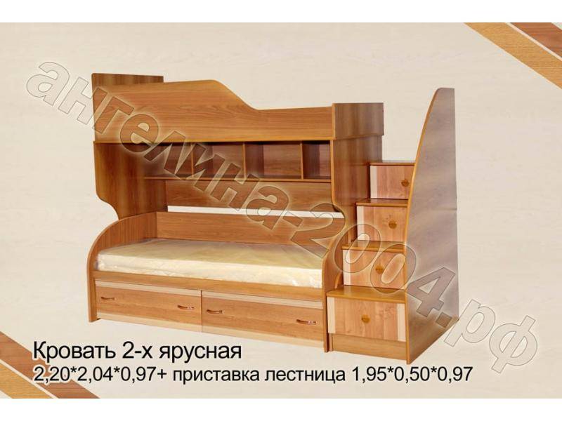 кровать двухъярусная в Мурманске