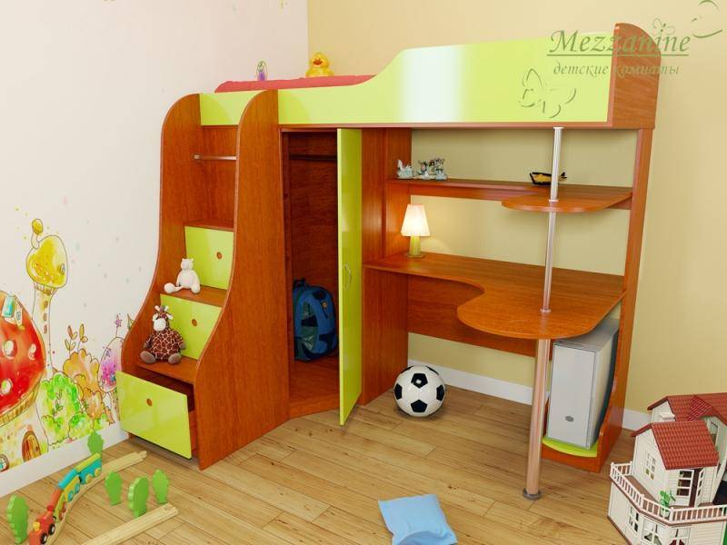 детская индиго с лестницей индиго в Мурманске