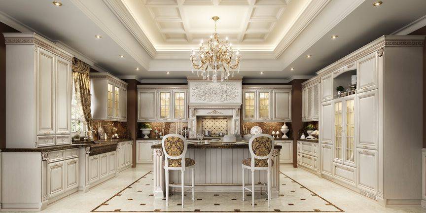 классическая шикарная кухня classico prestige в Мурманске