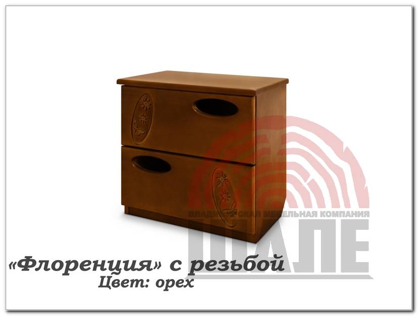 прикроватная тумба флоренция с резьбой в Мурманске