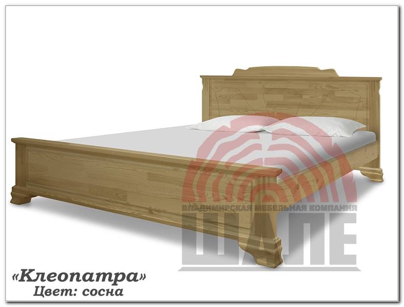 кровать из массива сосны клеопатра в Мурманске