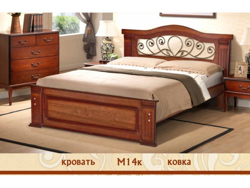 кровать м 14 с коваными элементами в Мурманске