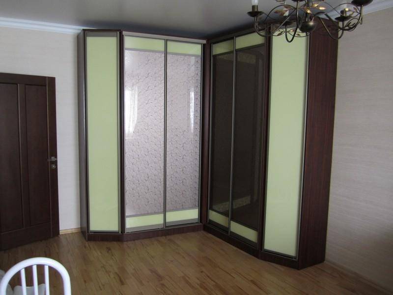 шкаф-купе с фасадами из пластика софия 1 в Мурманске