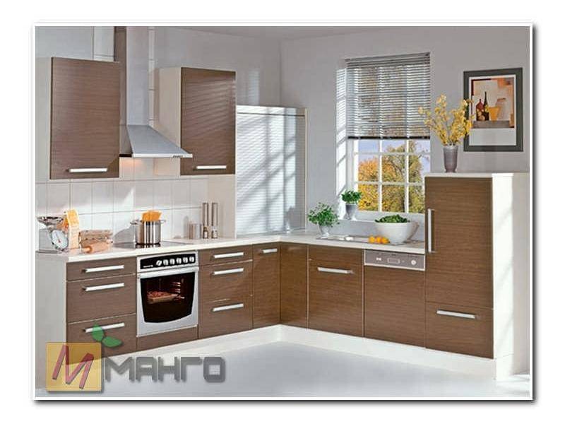 светлый кухонный гарнитур бари в Мурманске