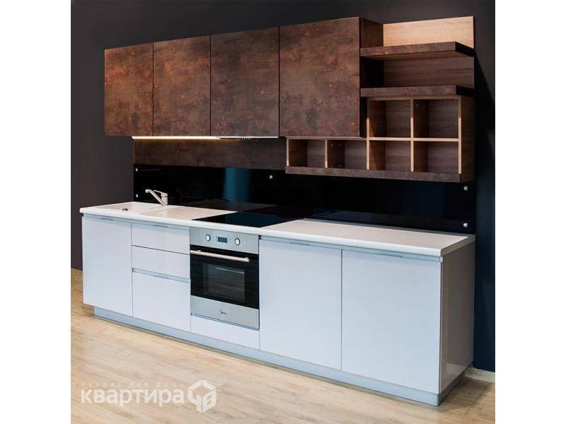 кухонный гарнитур прямой ольхон в Мурманске
