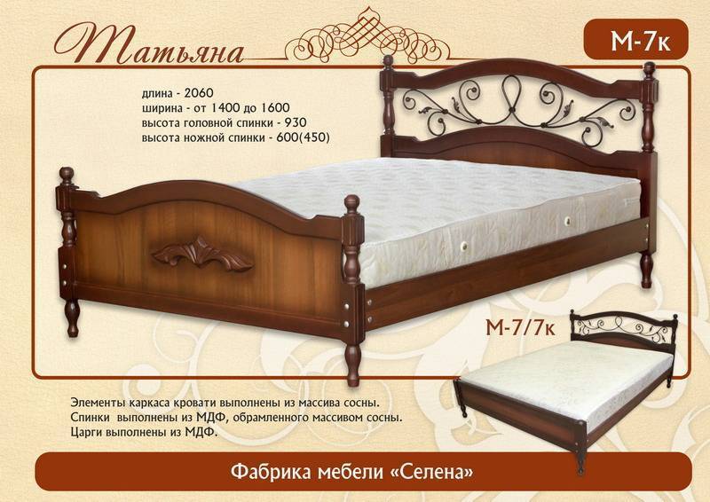 кровать «татьяна м-7к» в Мурманске