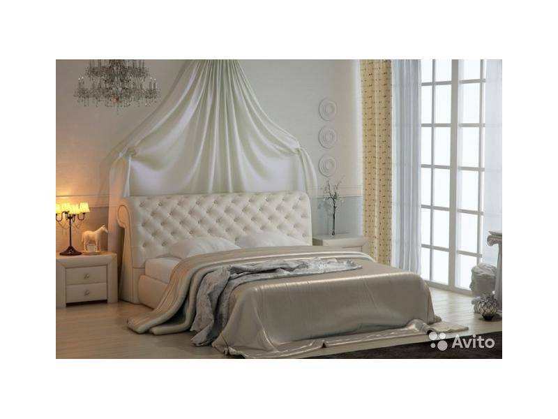 белая кровать letto 11 в Мурманске