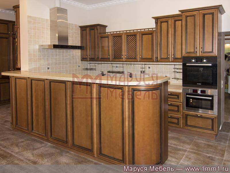 кухня прямая италия массив в Мурманске