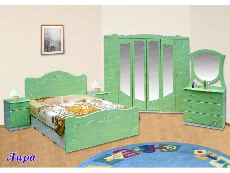 спальный гарнитур лира 3 в Мурманске