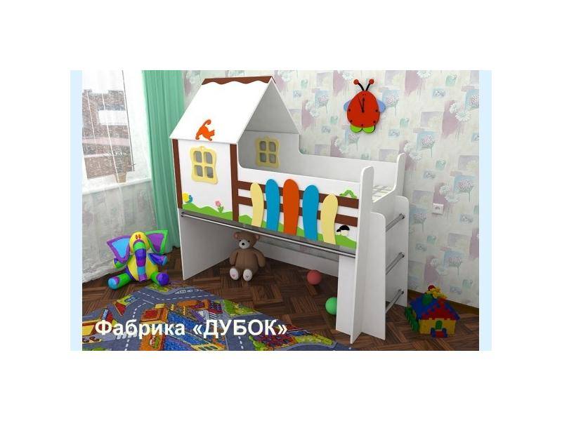 кровать-чердак для детей сказочный домик в Мурманске