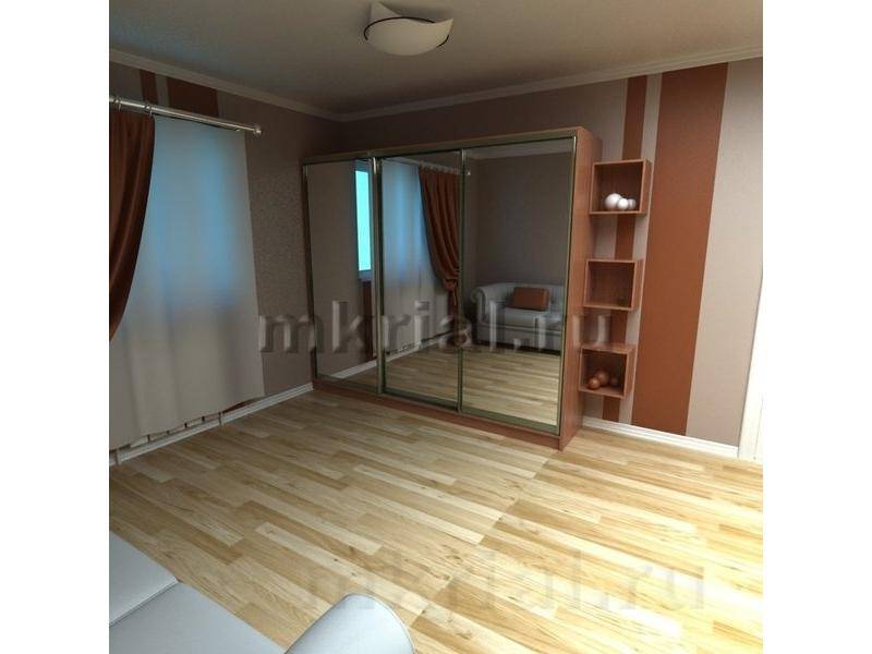 шкаф-купе 3 створки вариант 9 в Мурманске