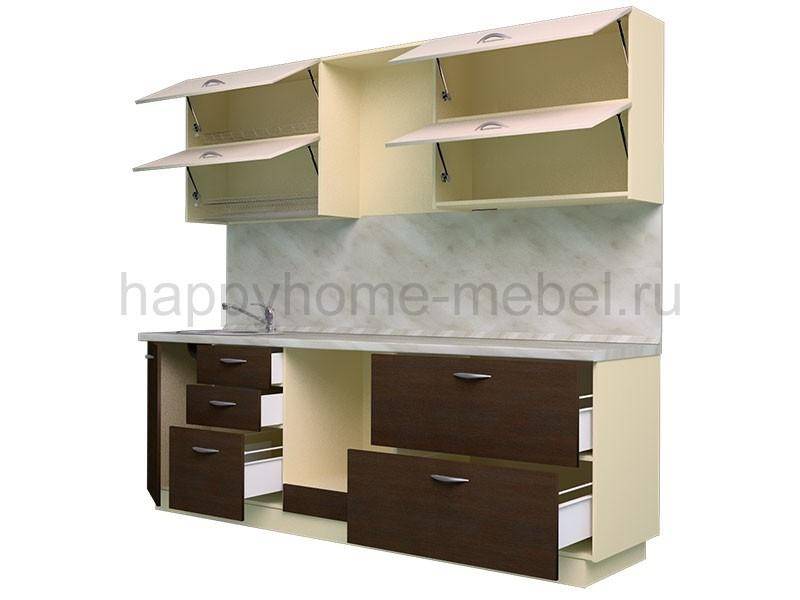 готовая кухня life wood 2 2400 в Мурманске