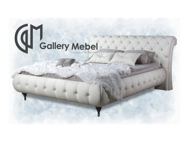 кровать с каретной стяжкой letto gm 12 в Мурманске