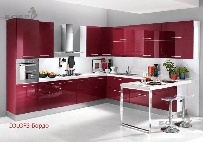 кухня colors пластик в Мурманске