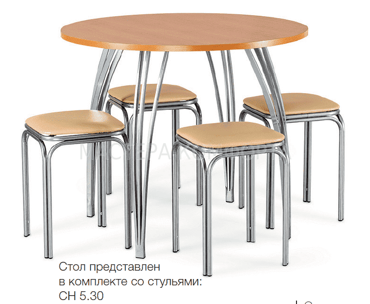 стол круглый т 1030 в Мурманске