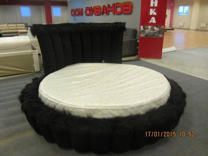 круглая кровать в Мурманске