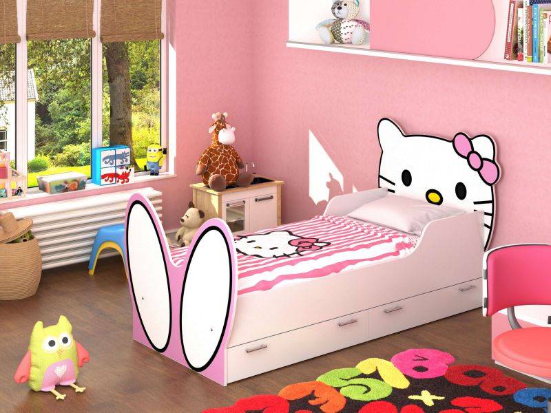 детская кровать hello kitty в Мурманске