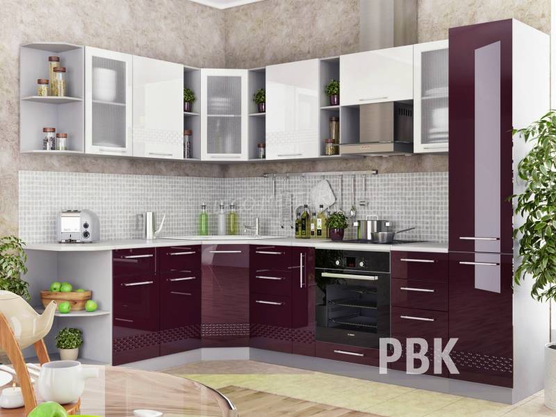 модульная кухня мдф капля в Мурманске