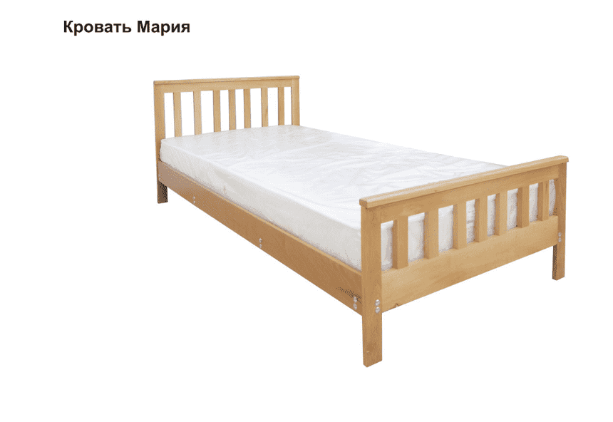 кровать мария из массива дерева в Мурманске