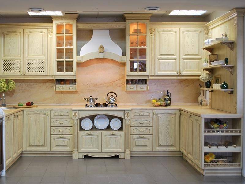 кухонный гарнитур ясень цвет позитано в Мурманске