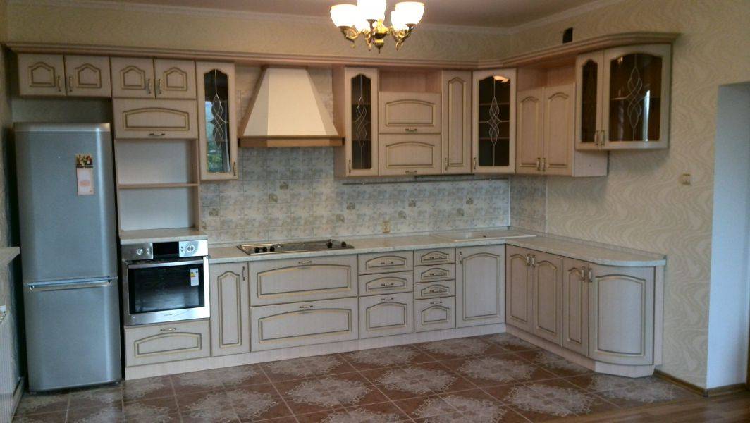 кухня мдф пленка с патинированием в Мурманске