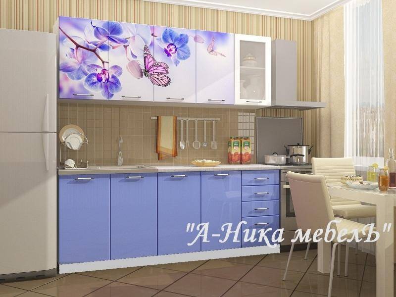 кухня прямая 1.6 метр аника 10 в Мурманске