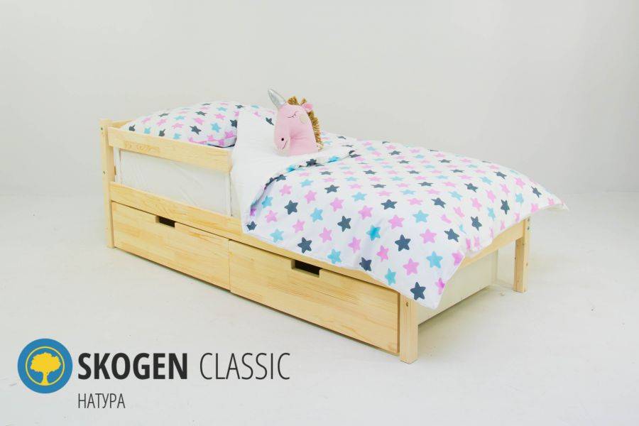 детская кровать skogen classic натура в Мурманске