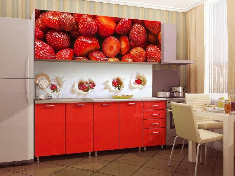 красная кухня клубника в Мурманске