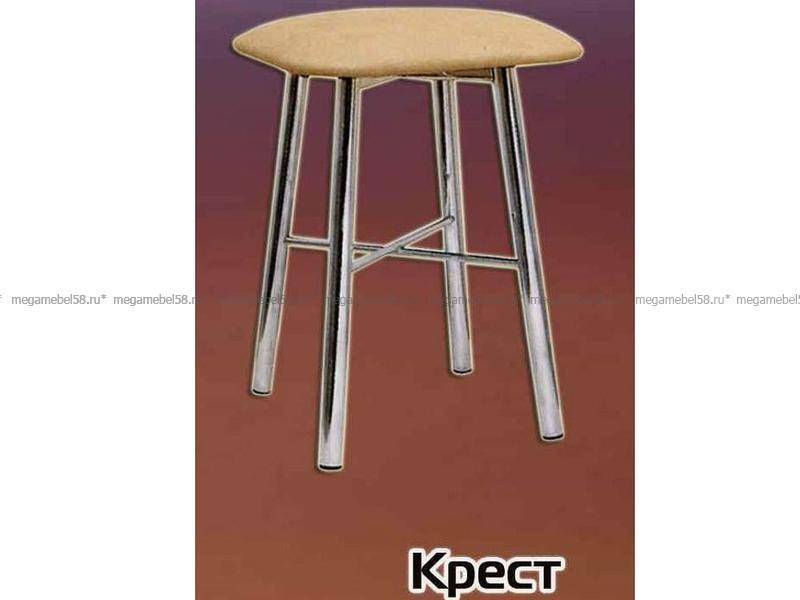 табурет с мягким сиденьем крест в Мурманске