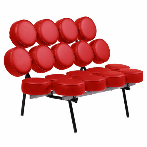 диван marshmallow sofa прямой красный в Мурманске