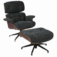 кресло jeans dark серое в Мурманске