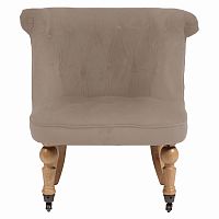 кресло amelie french country chair бежевое в Мурманске
