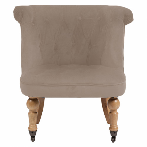 кресло amelie french country chair бежевое в Мурманске