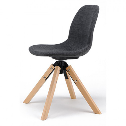 стул tapizado patchwork (eames style) черный в Мурманске