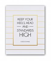 постер keep your heels а3 в Мурманске