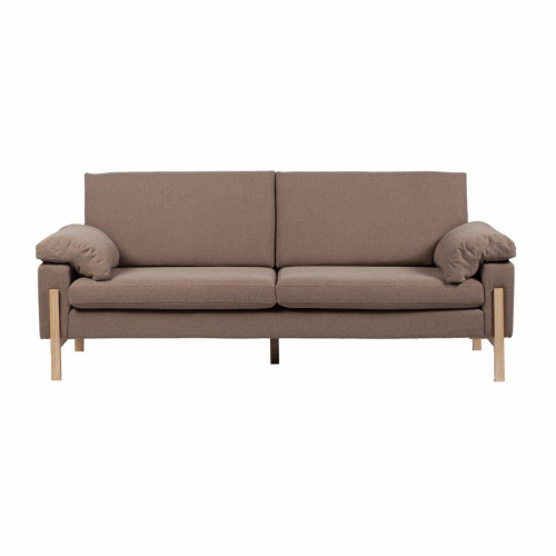 диван como sofa прямой коричневый в Мурманске