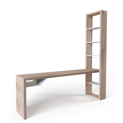 рабочий стол с полками ясень ecocomb в Мурманске